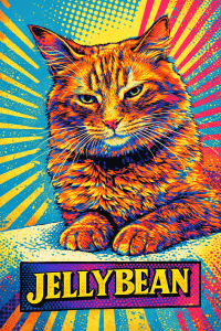 Pop Art pet portrait style